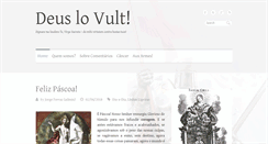 Desktop Screenshot of deuslovult.org